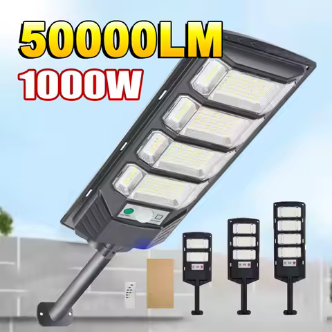 Projecteur solaire haute puissance – allée carrossable, parking
